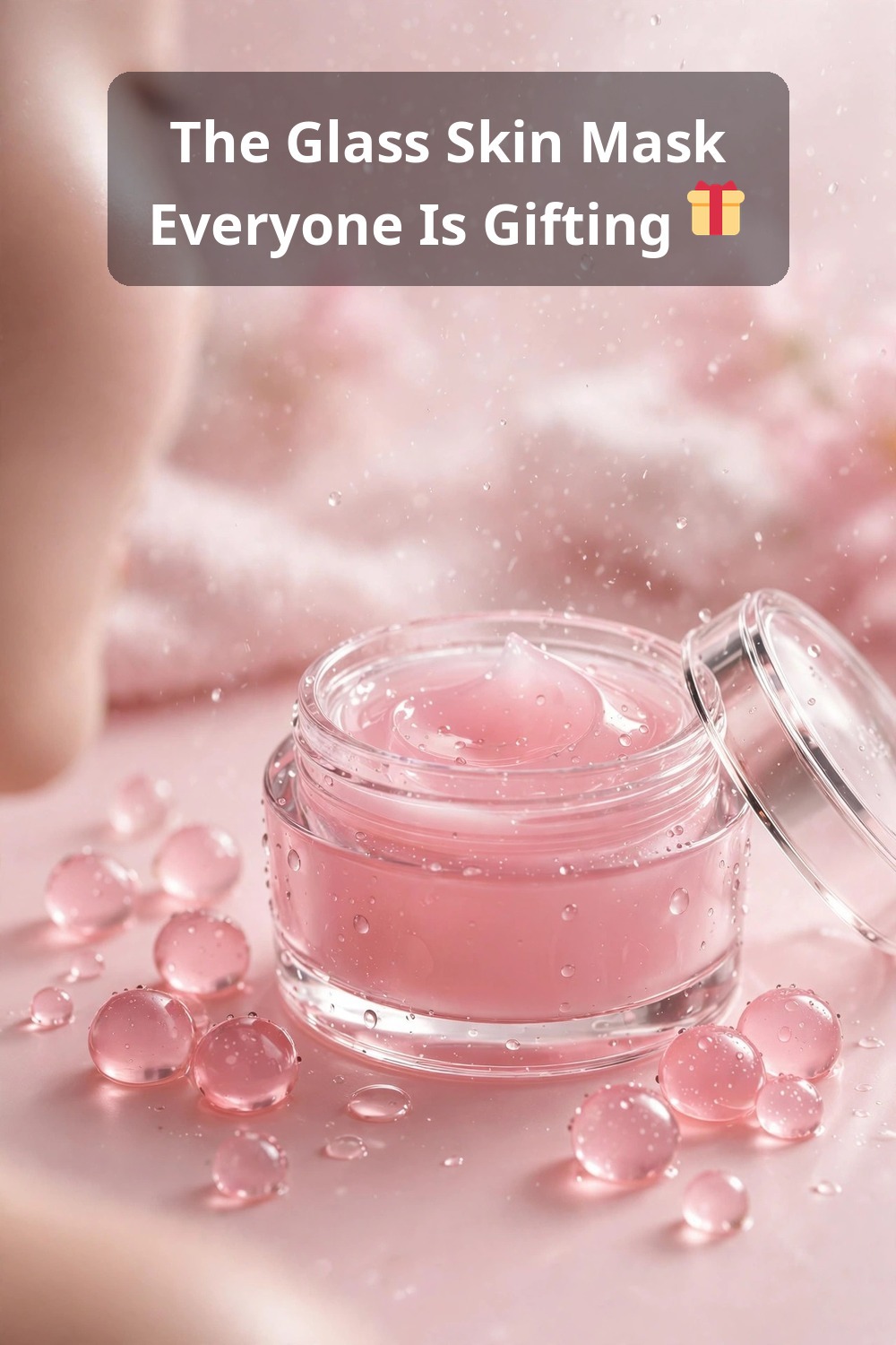 medicube PDRN pink collagen jelly mask for glass skin glow