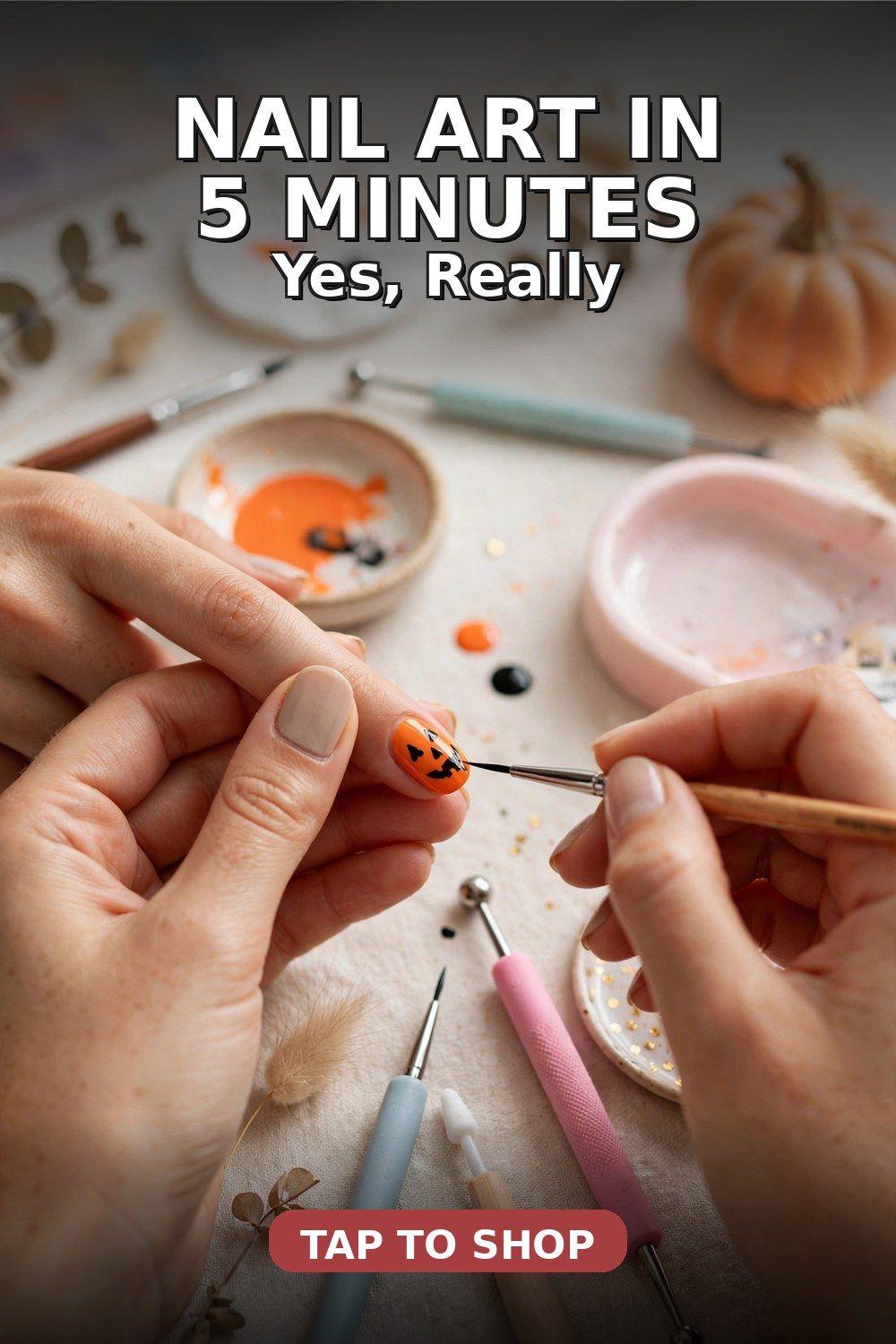 Nail Art Brushes Kit